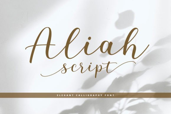 Aliah Script Review: A Modern Elegance for Brand Identity