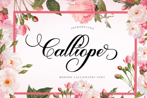 Calliope Script: Elevating Editorial Design with Modern Typography
