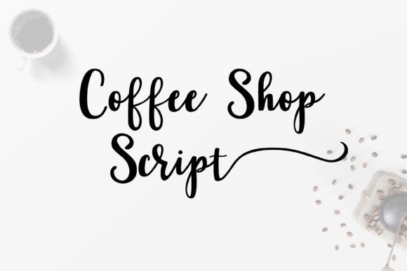 Coffee Shop Script: The Perfect Typeface for Modern Web Design