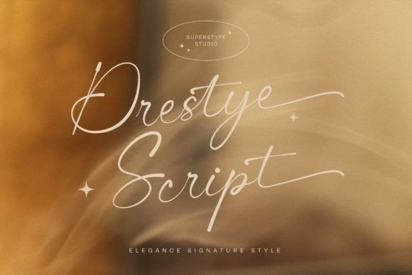 Drestye Script Typeface Review: A Stunning Choice for Modern Brand Identities