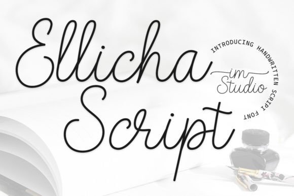 Elevate Your Brand Identity with the Ellicha Script Typeface