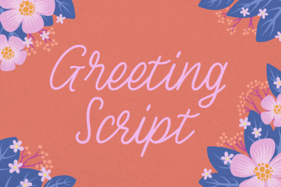 Greeting Script: A Hand-Lettered Typeface for Authentic Brand Identity