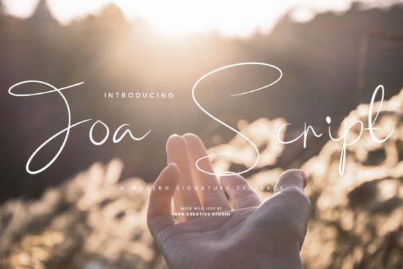 Joa Script: Elevating Digital Brand Identity with Modern Typography