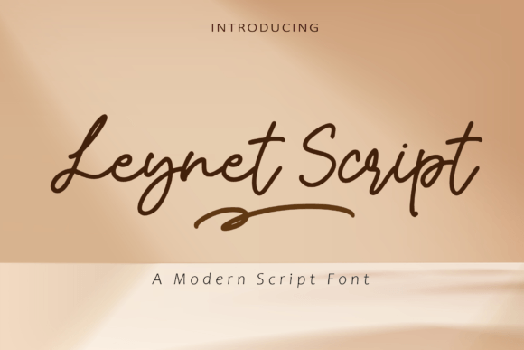 Leynet Script: A Stylish Typeface for Editorial Branding