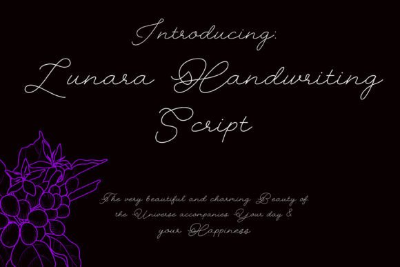 Lunara Handwriting Script 6.0: Elevate Your Brand’s Visual Voice