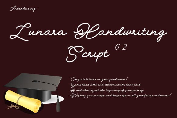 Lunara Handwriting Script 6.2 Design Review