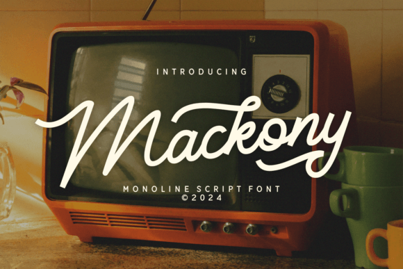 Mackony: The Elegant Script Font for Modern Web Design