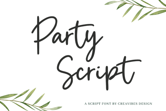 Party Script: The Playful Typeface That Boosts Campaign Energy