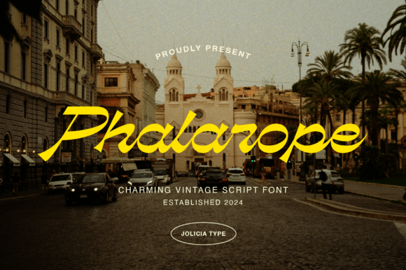 Phalarope: The Reverse Contrast Script Font for Handmade Brands