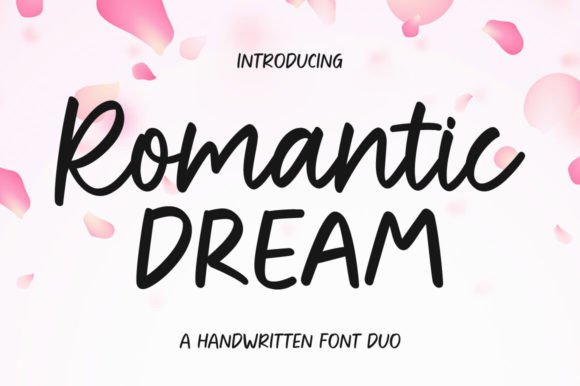 Romantic Dream: A Perfect Script and Sans Serif Typeface for Web Design