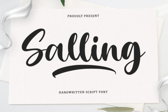 Salling Script: The Modern Handwritten Typeface for Polished Web Design
