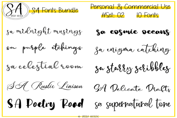 Script and Handwritten Bundle 3: A Typeface for Editorial Warmth