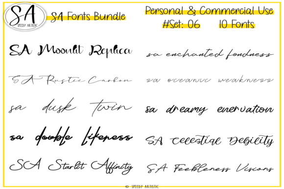 Script and Handwritten Bundle 6: The Typeface That Transforms Campaigns