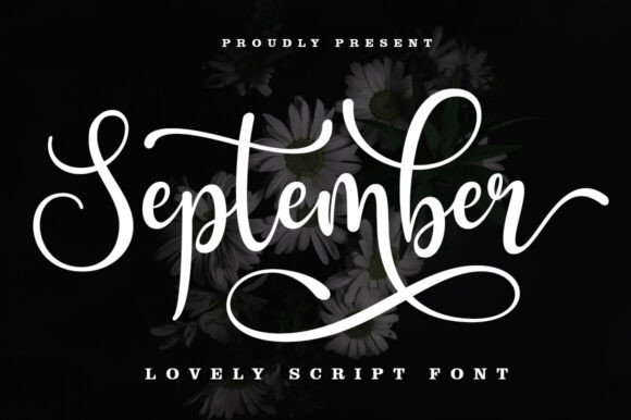 September Script: The Perfect Handwritten Typeface for Crafters and Sellers