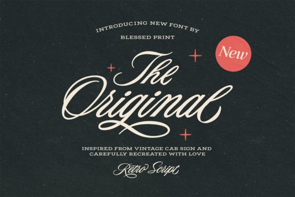 The Original Script: Elevate Your Brand Identity with Vintage Style