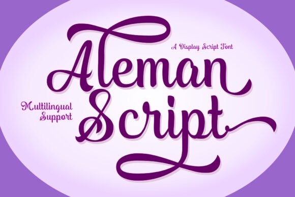 Why Aleman Script Is the Perfect Display Typeface for Modern Web Design