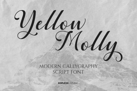 Yellow Molly: A Handwritten Typeface That Elevates Digital Branding